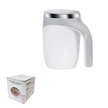 Auto Stirring Coffee Mug - Magnetic Rotating Electric Cup with 304 Stainless Steel Design