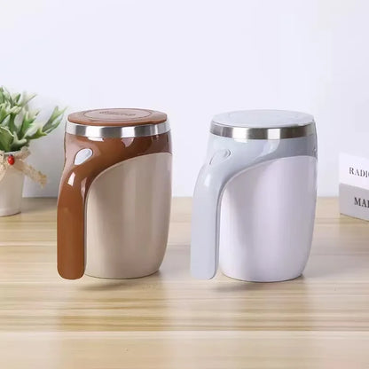 Auto Stirring Coffee Mug - Magnetic Rotating Electric Cup with 304 Stainless Steel Design