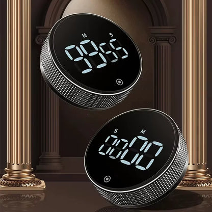 Precision Countdown: DINRGO Magnetic Digital Kitchen Timer - Perfect for Cooking, Showers, and More!
