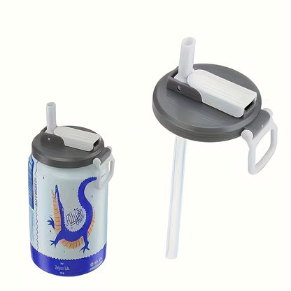 Eco-Friendly Reusable Soft Drink Can Lid with Straw - Perfect for Beverages, Juices, and Sodas!